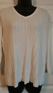 Pullover V neck sweater